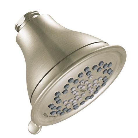 brushed nickel rain shower heads|brushed nickel detachable shower head.